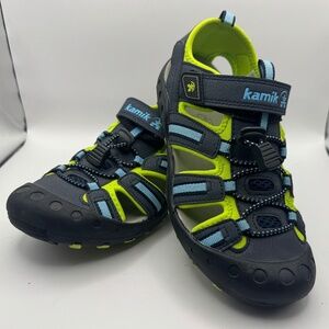Kamik Crab Boys Sport Sandals - size 3 - Like NEW!